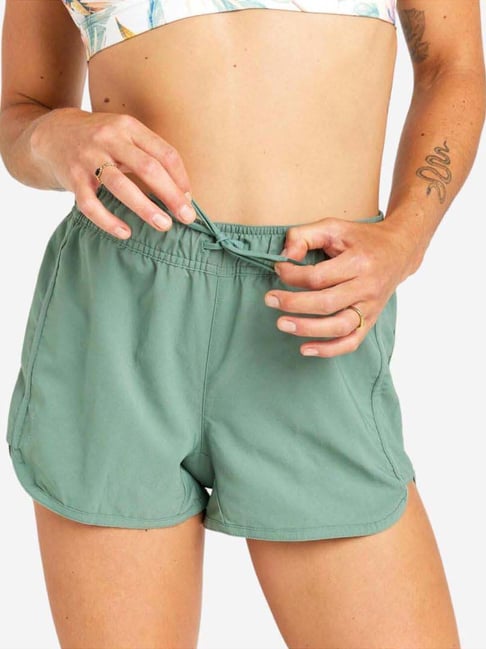 OLAIAN By Decathlon Khaki Plain Swim Shorts