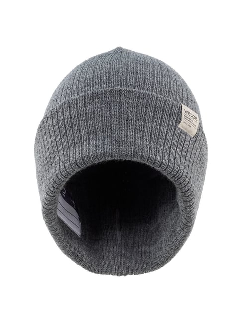Wedze - Pebble Grey Acrylic Beanie