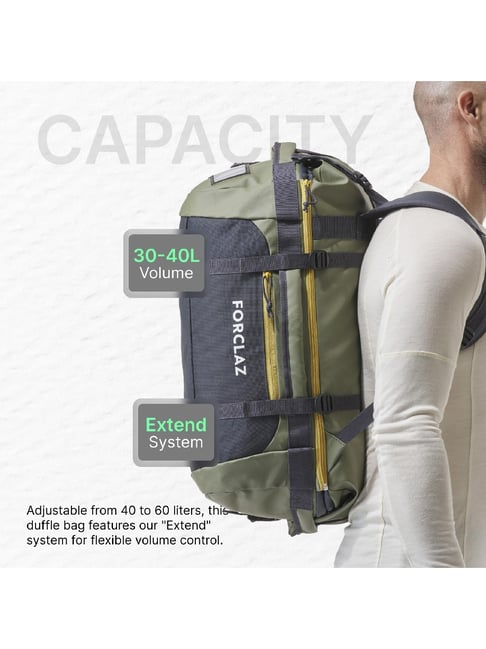 Decathlon 60 Duffle Bag Sac De Transport Forclaz 40/60L Duffel 500