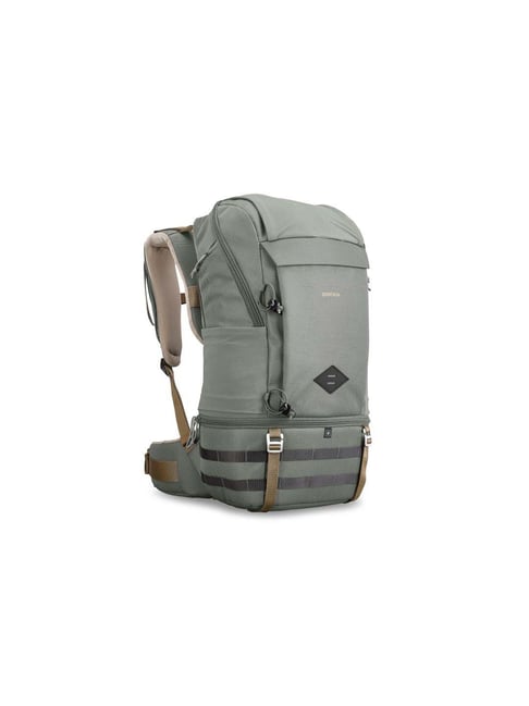 Quechua by Decathlon Khaki Grey One Size Hiking backpack