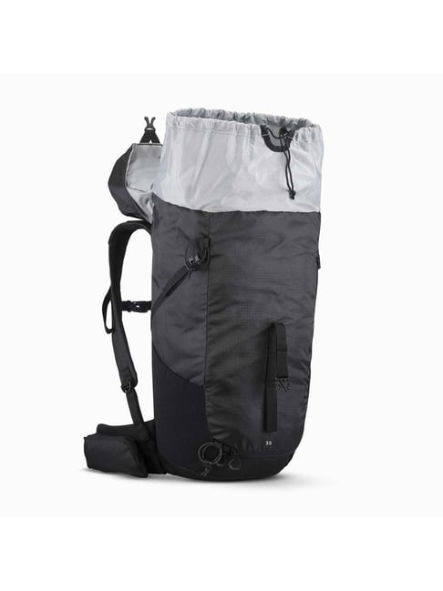 QUECHUA By Decathlon Black One Size Water Repellant Backpack