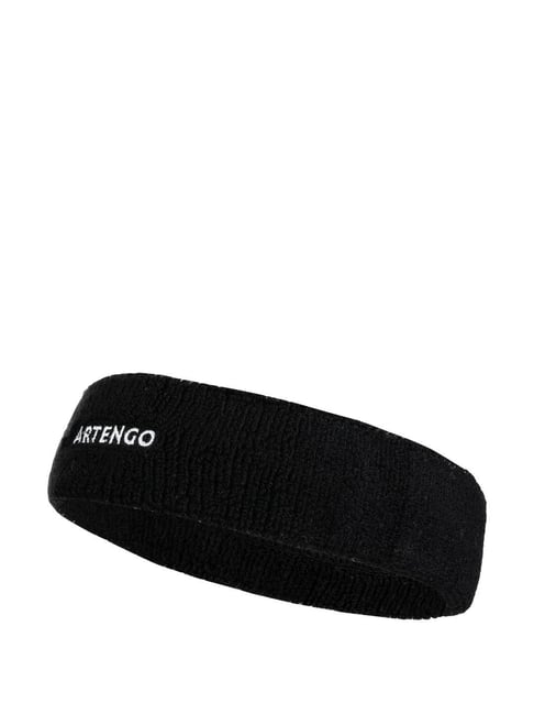 Artengo by Decathlon Black Embroidered Headband