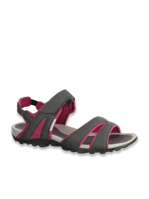 Quechua by Decathlon Women's Grey Floater Sandals