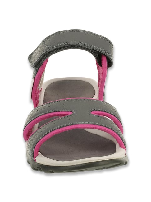 Quechua by Decathlon Women's Grey Floater Sandals