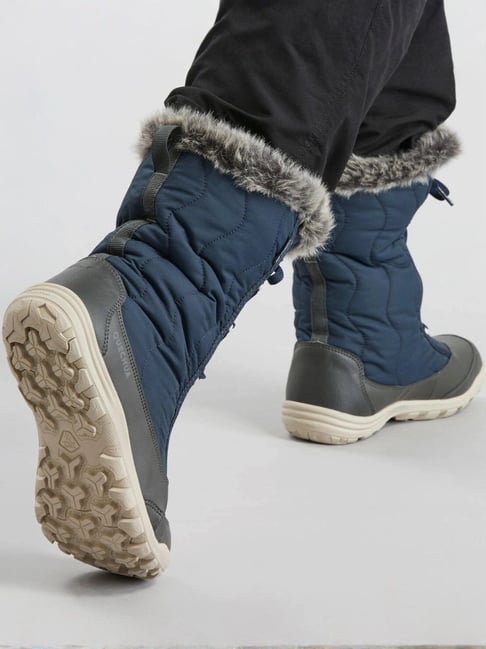 Quechua by Decathlon Women's Indigo Blue Snow Boots