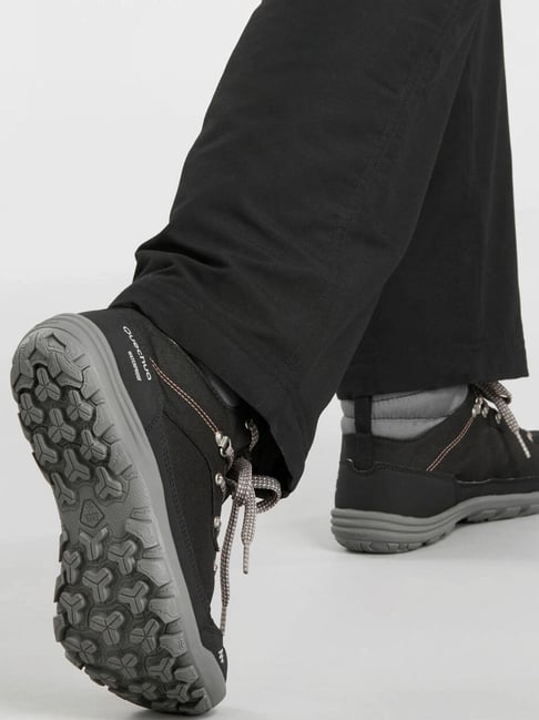 Quechua by Decathlon Women's Black Outdoor Shoes