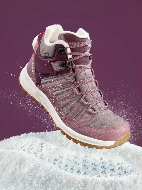 Quechua by Decathlon Women's Red Outdoor Shoes