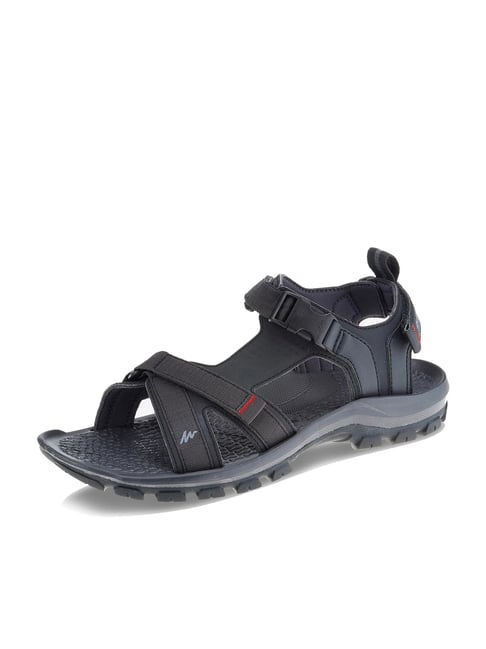 Buy QUECHUA By Decathlon Men's Carbon Grey Floater Sandals for Men