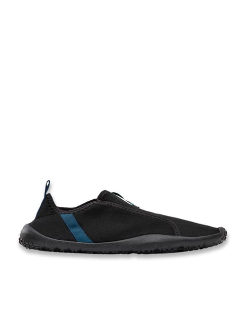 Subea by Decathlon Men's Black Slip-On Shoes