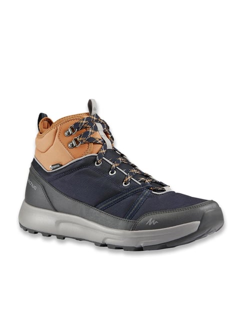 Quechua by Decathlon Men's Asphalt Blue Outdoor Shoes-picture-17