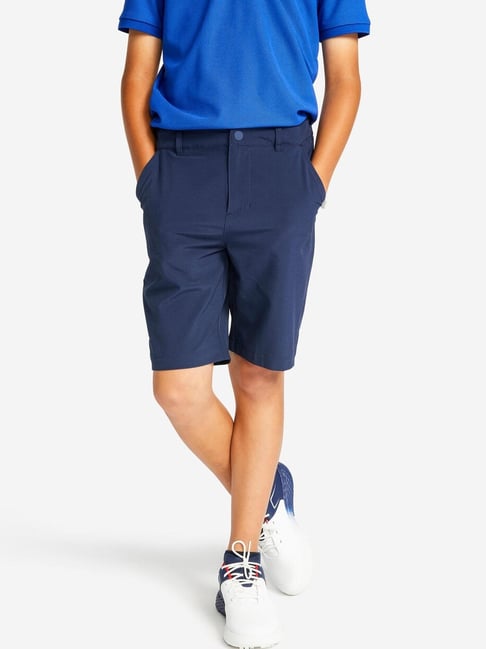 Inesis by Decathlon Kids Navy Blue Golf Shorts-picture-40