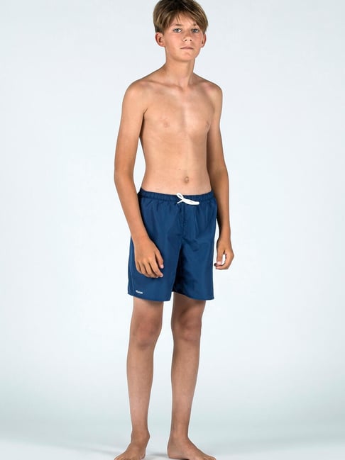 Olaian by Decathlon Kids Navy Blue Swim Shorts-picture-48