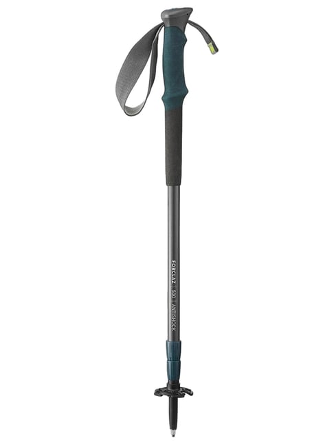 Forclaz by Decathlon Hiking Pole Anti-Shock 500 Grey