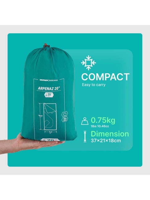 Quechua by Decathlon Camping Sleeping Bag Arpenaz 20