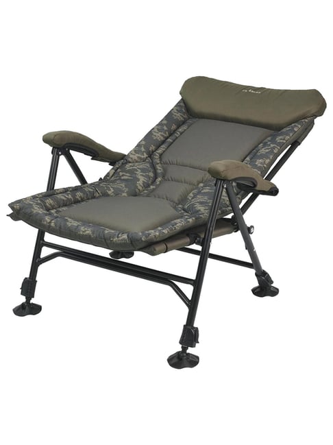 Caperlan Carp Bed Chair Seat Adjustable Legs Best Fishing Chair