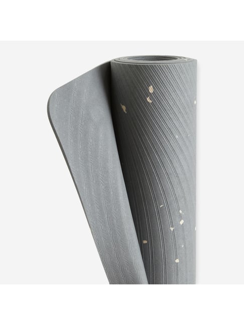 Kimjaly by Decathlon Yoga Mat, Large for Tall Yogis, Mm Thick, 200 X 75  Cm, With Strap