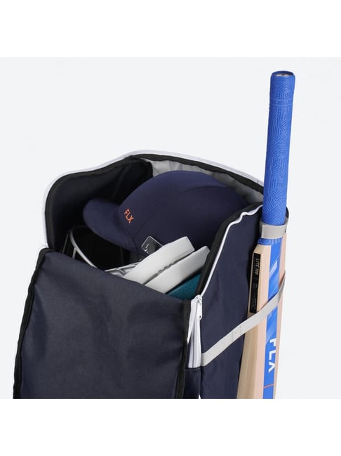 Flx by Decathlon Kids Cricket Kit Bag 50 L With Adjustable Strap Navy Blue