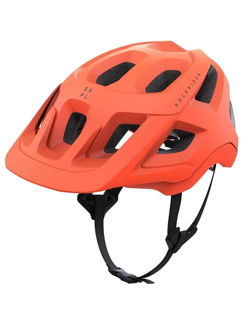 Rockrider Pink Helmet Bike Rockrider By Decathlon Mountain Biking