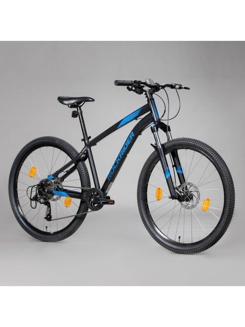 Btwin by Decathlon Mountain Bike Rockrider ST120 Disc Brakes, Aluminium  Frame, 1x9 Speed,