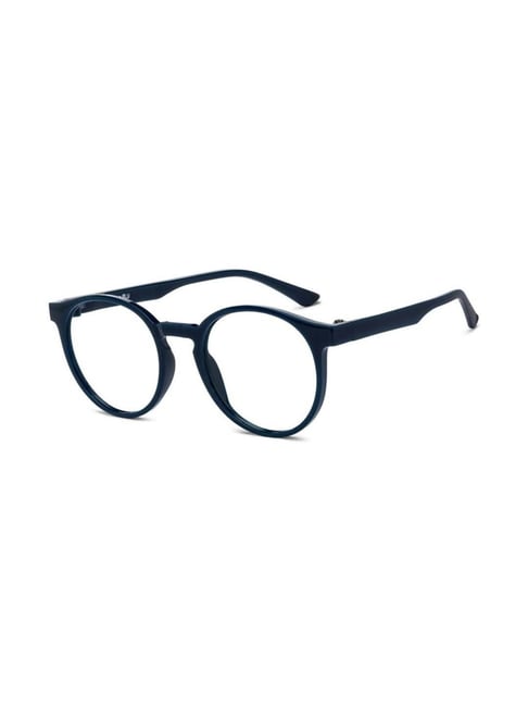 Lenskart Blu Black Round Blue Light Protection Unisex Reading