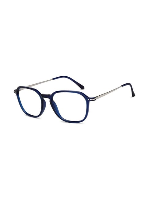 Lenskart Blu Blue Geometric Blue Light Protection Unisex Reading Glasses