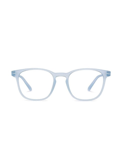 Buy Lenskart Air LA E15417 Hustlr Blue Square Computer Glasses