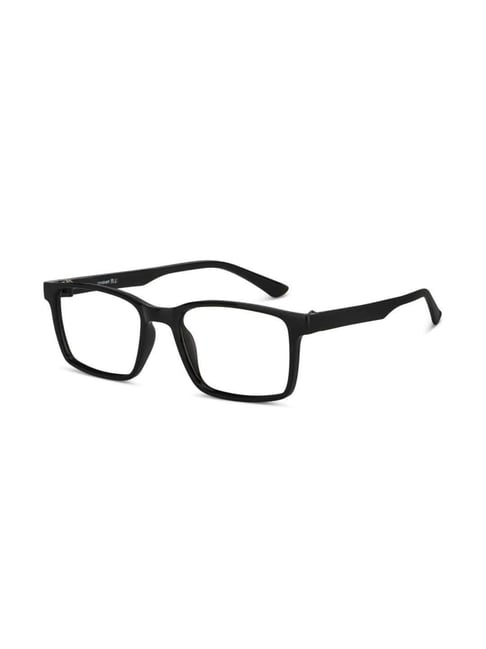 Lenskart Blu LB E14454 Black Full Rim Rectangular Zero Power Computer Glasses