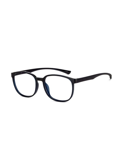 Lenskart Blu LB E14284 Black Full Rim Square Zero Power Computer Glasses