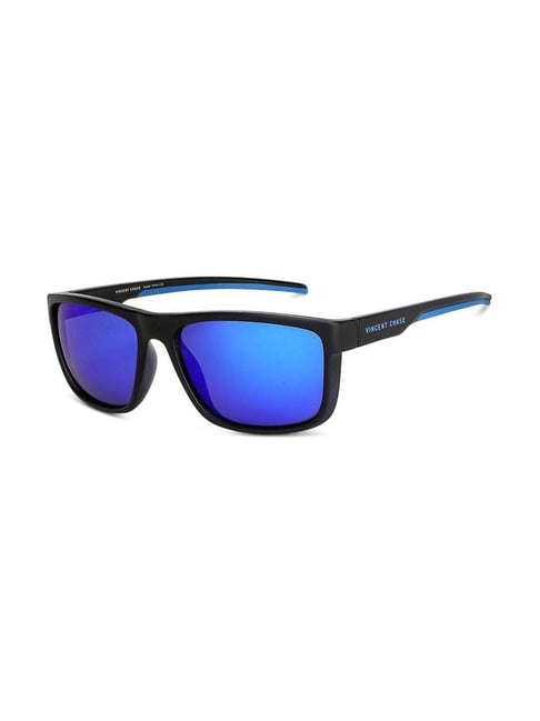 Vincent Chase by Lenskart 149136 Blue Polarized Wayfarer