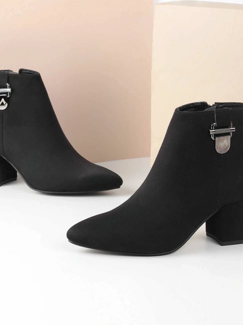 Buy Metro Women's Black Snow Boots for Women at Best Price Tata CLiQ