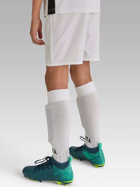 Kipsta by Decathlon Kids Snow White Football Shorts