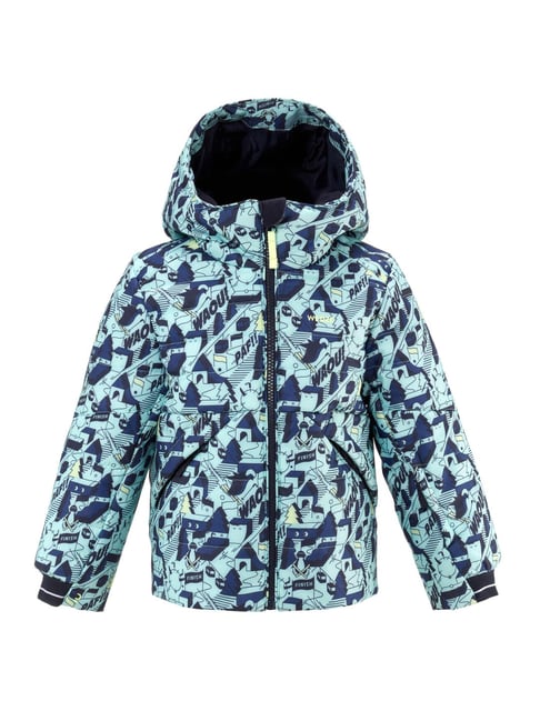 Wedze by Decathlon Kids Multicolor Printed Ski Jacket