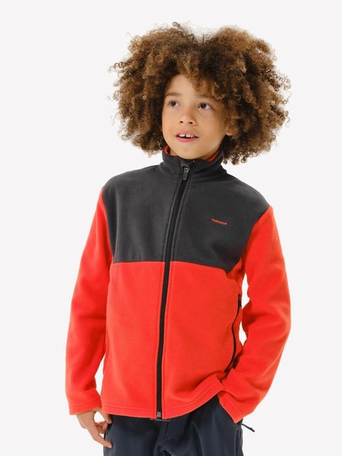 Quechua by Decathlon Kids Vermilion Hiking Fleece Jacket