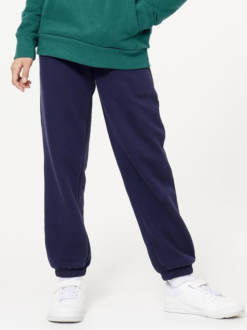 Domyos by Decathlon Kids Navy Blue Tracksuit Bottoms