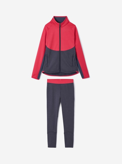 Decathlon Kids Multicolor Color Block Tracksuits