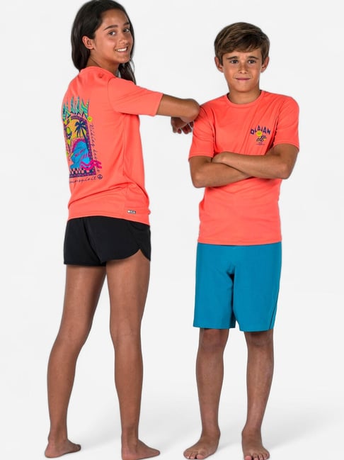 Unisex Orange 100 Sun Protection T-Shirt