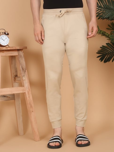 Sweet Dreams Beige Regular Fit Nightwear Joggers-picture-35