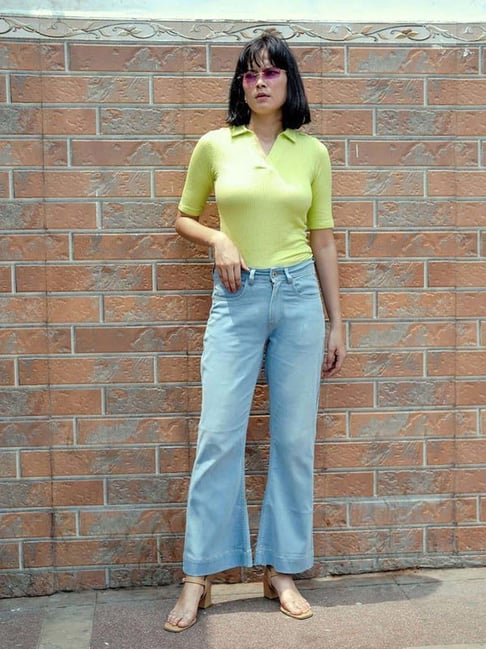 SALT Attire Blue Plain Jeans-picture-14