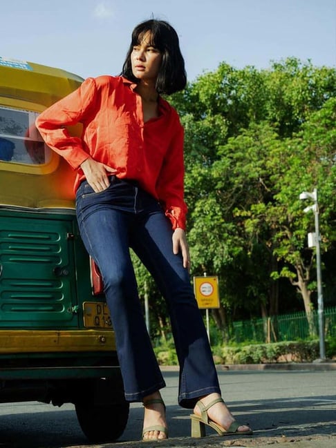 SALT Attire Blue Plain Jeans-picture-15