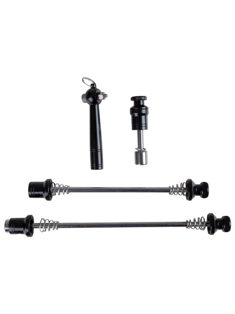 Btwin by Decathlon Cycle Seat Post And Wheel Anti Theft Clamps