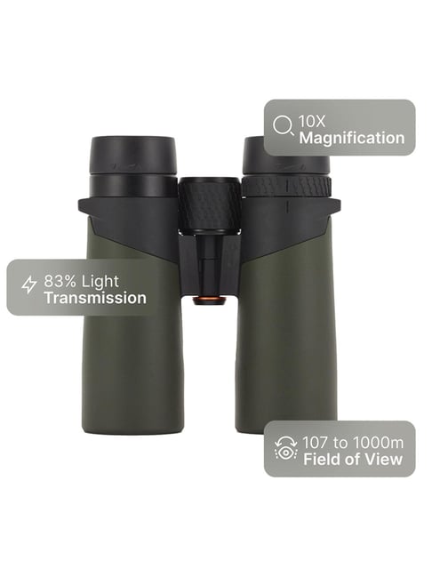 Solognac by Decathlon Wildlife Binoculars 900 10x42 Olive