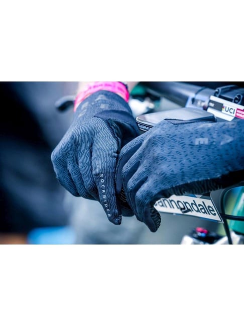 Rockrider by Decathlon Mountain Bike Gloves Race Grip