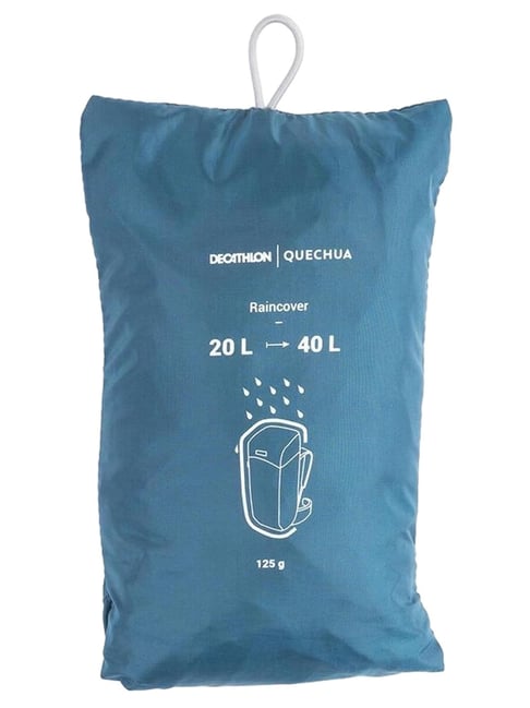 Forclaz by Decathlon Backpack Rain Cover 20 40l Blue
