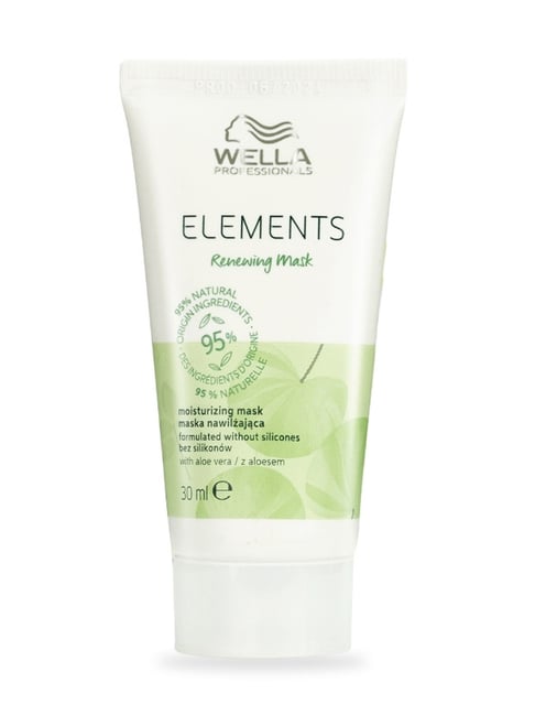 Wella Professionals Elements Renewing Hair Mask with Aloe Vera - 30 ml
