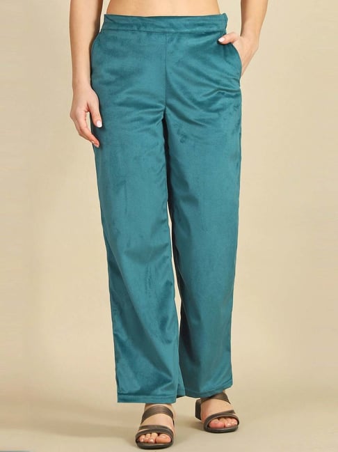 Elleven from Aurelia Blue Embellished Pants-picture-27