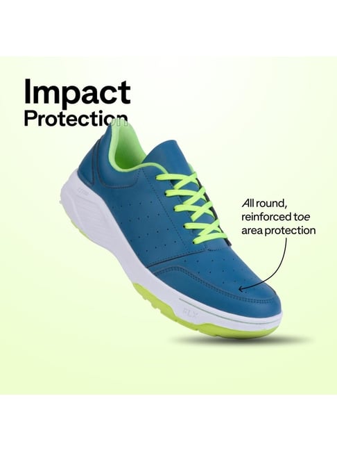 Flx by Decathlon Kids Blue Cricket Shoes