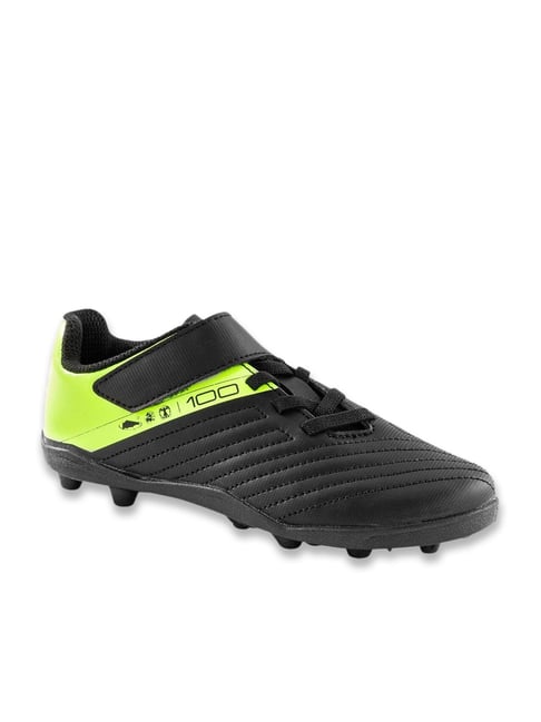 Kipsta by Decathlon Kids Black Football Shoes