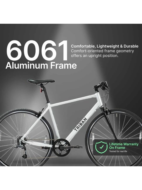 Triban by Decathlon Road Bike Triban RC100 Flat Bar Aluminium