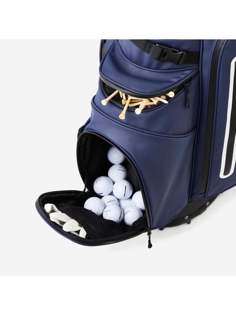 Inesis by Decathlon Golf Waterproof Stand Bag Navy - Main Image