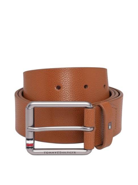 Tommy Hilfiger Men's Tan Nassau Casual Belt-picture-22